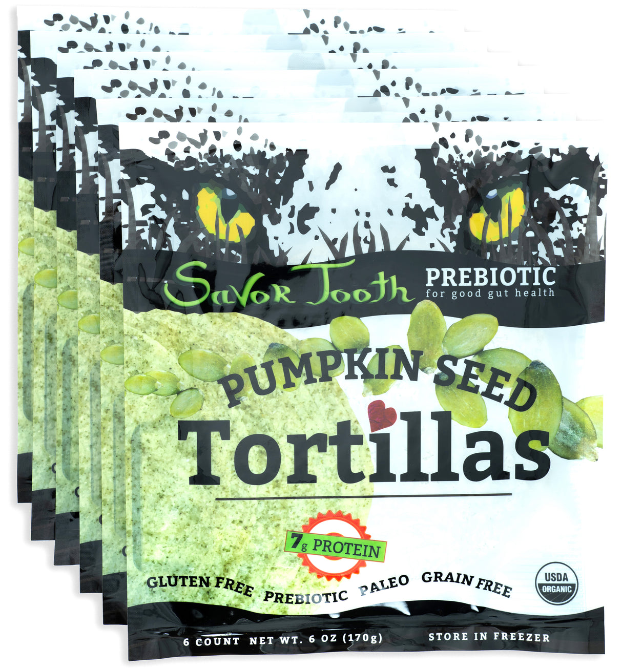 Organic Pumpkin Seed TORTILLAS