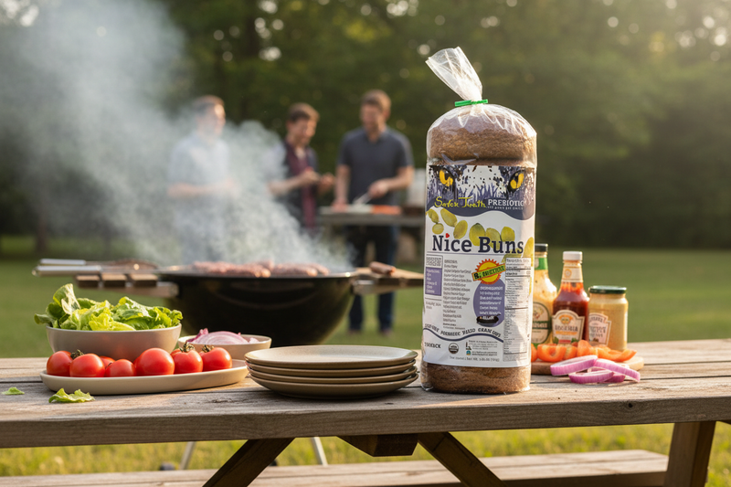 Outdoor BBQ Scene